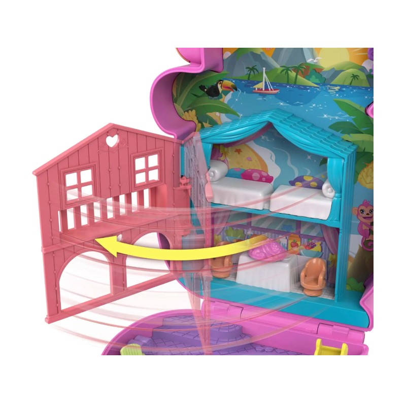 Playset Polly Pocket Mãe e Bebê - Mattel