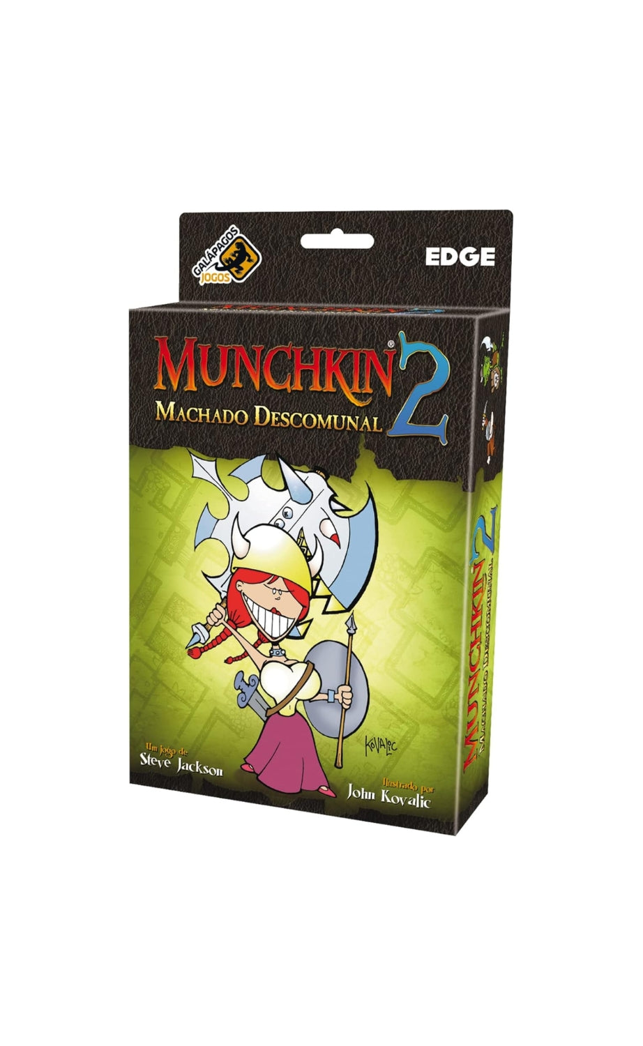 Jogo de Cartas Munchkin 2 Machado Descomunal - Galápagos