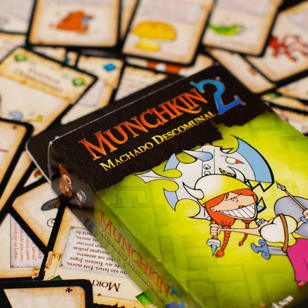 Jogo de Cartas Munchkin 2 Machado Descomunal - Galápagos