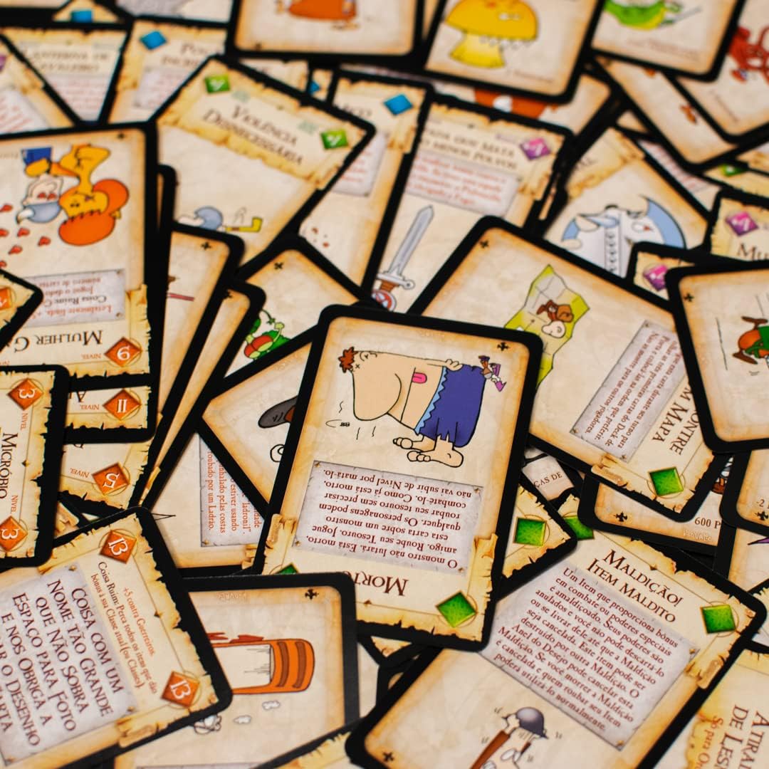 Jogo de Cartas Munchkin 2 Machado Descomunal - Galápagos