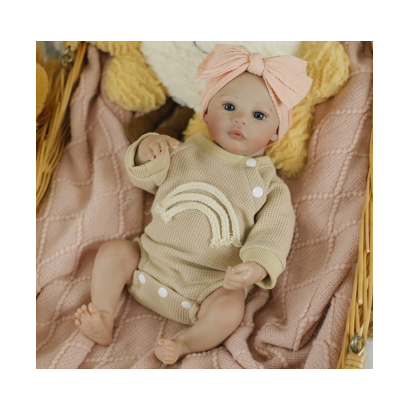 Boneca Bebê Reborn Laura Baby Maitê - Shiny Toys