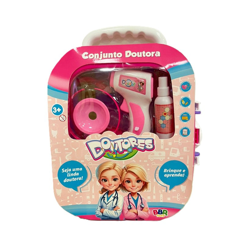 Kit Brincando de Médico Mala Doutora - BBR
