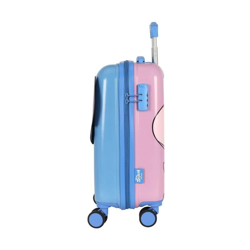 Mala de Viagem Infantil Dupla Face Stitch & Angel - Luxcel