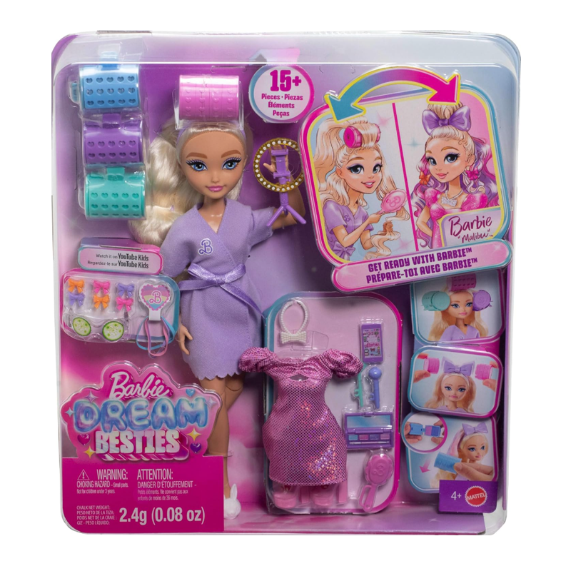 Barbie Malibu Dream Besties Prepare-se Comigo - Mattel