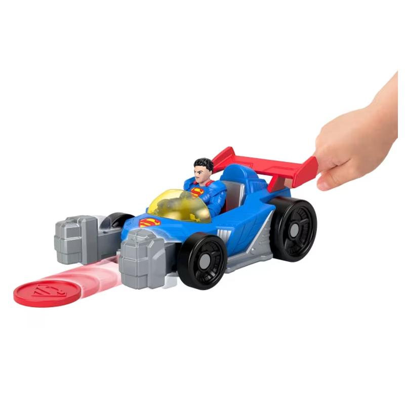 Boneco Superman com Veículo Imaginext - Mattel