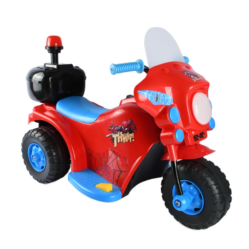 Mini Moto Elétrica Infantil Spider Man 6V - Brink Center