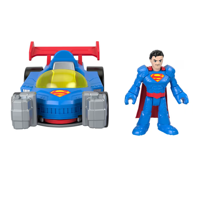 Boneco Superman com Veículo Imaginext - Mattel