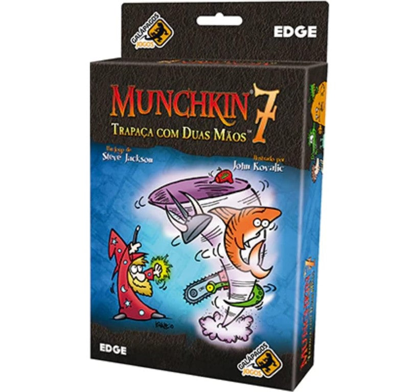 Jogo de Cartas Expansão Munchkin 7 Trapaça com Duas Mãos - Galápagos