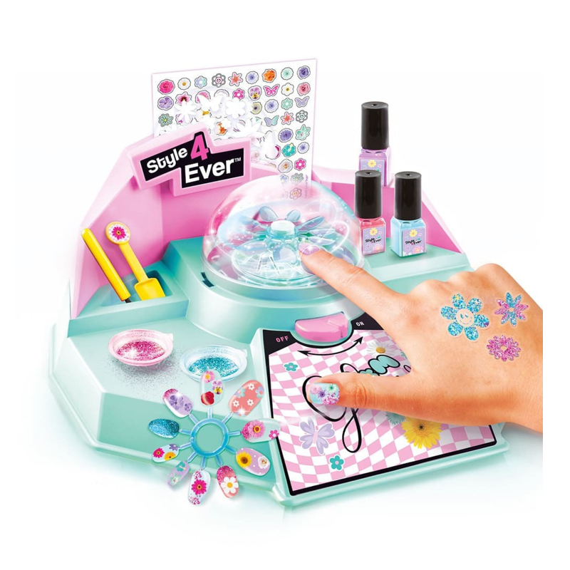 Kit de Unhas e Tatuagem Bloom - Fun