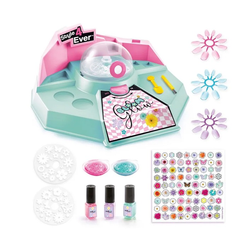 Kit de Unhas e Tatuagem Bloom - Fun