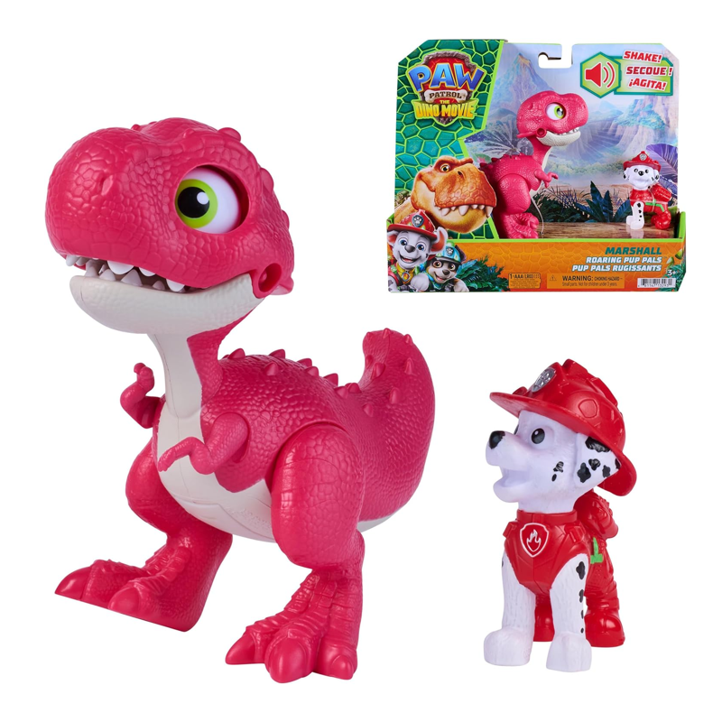 Boneco Patrulha Canina Dino Movie com Dinossauro - Sunny