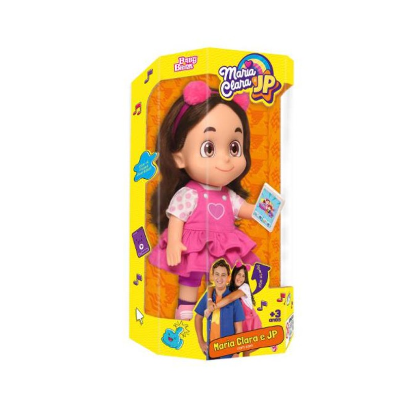 Boneca Maria Clara com Som - Novabrink