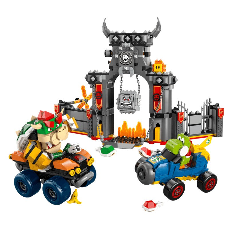 Lego Super Mario Mario Kart Castelo do Bowser - 72039