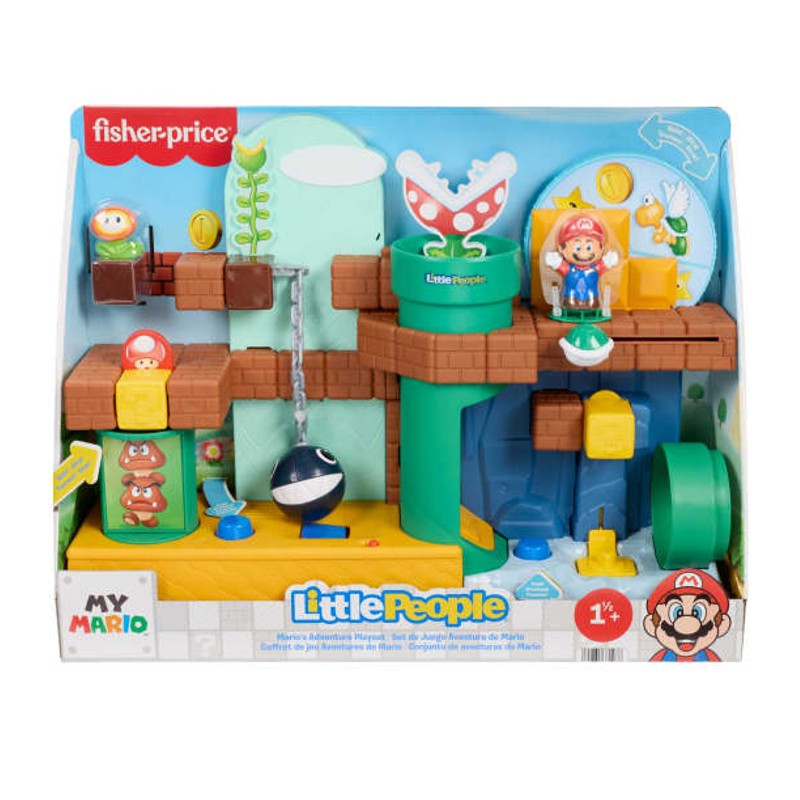 Brinquedo Mundo do Mario Bros com Som - Mattel