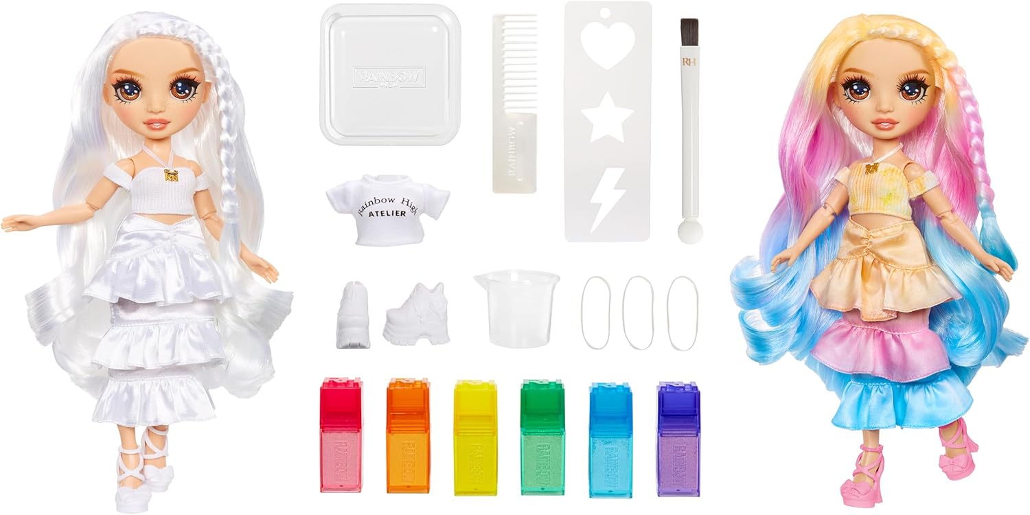 Boneca Rainbow High WaterColor & Create - Olhos Marrons
