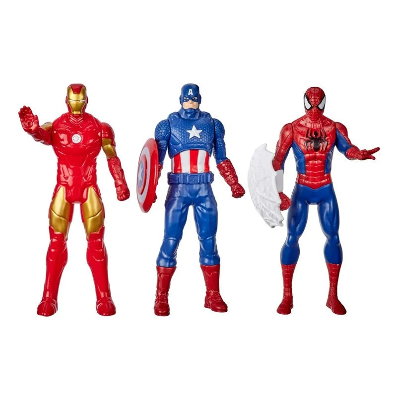 Kit com Três Figuras Marvel - Hasbro