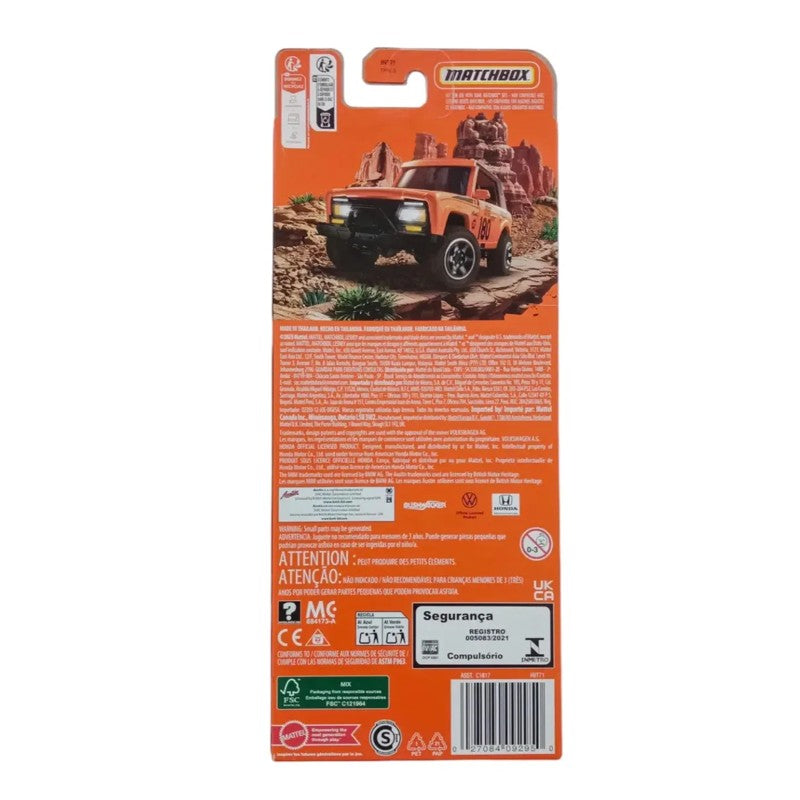 Matchbox Basics Pacote 5 Carros Surpresa - Mattel