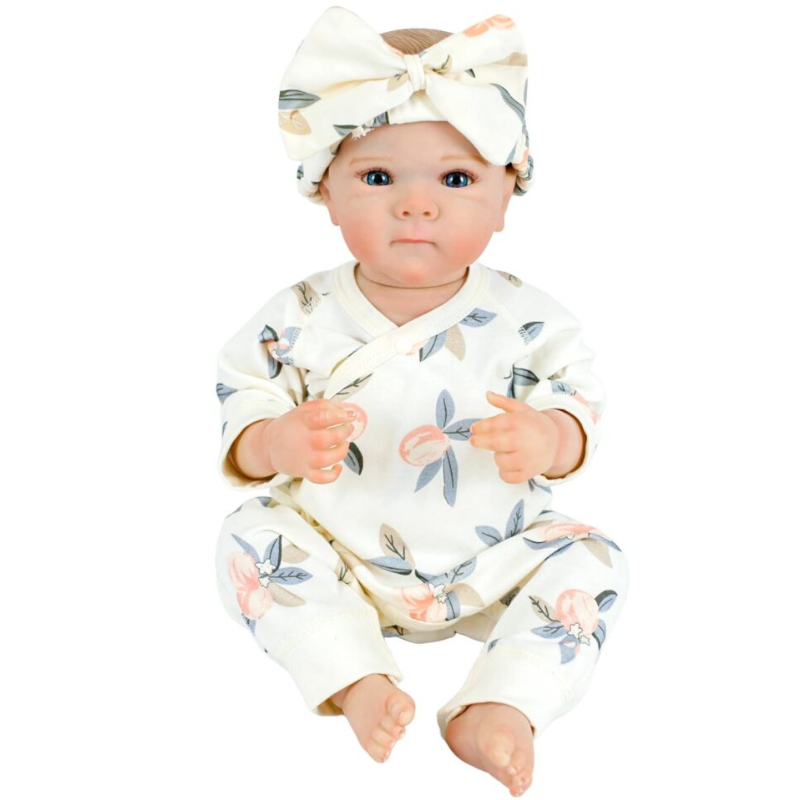 Boneca Laura Baby Reborn Mavie - Shiny Toys