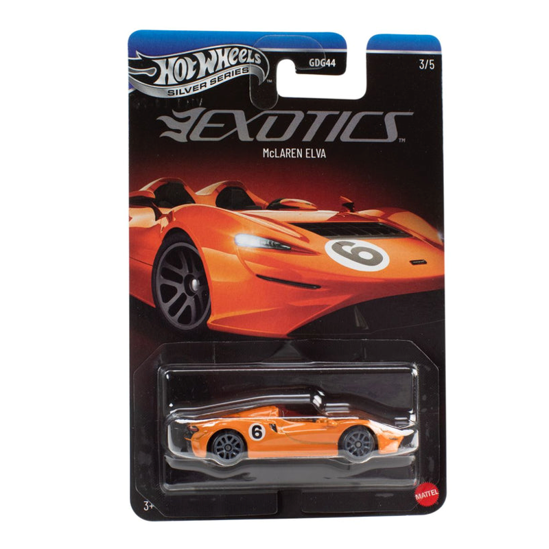 Hot Wheels Silver Series Exotics 1:64 - Mattel