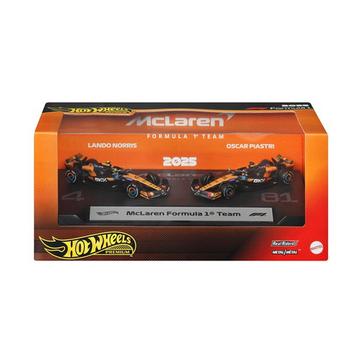 Hot Wheels Premium Formula 1 com Dois Carrinhos 1:64 - Mattel
