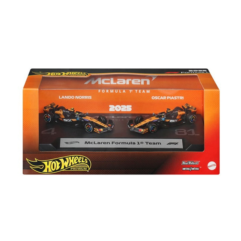 Hot Wheels Premium Formula 1 com Dois Carrinhos 1:64 - Mattel