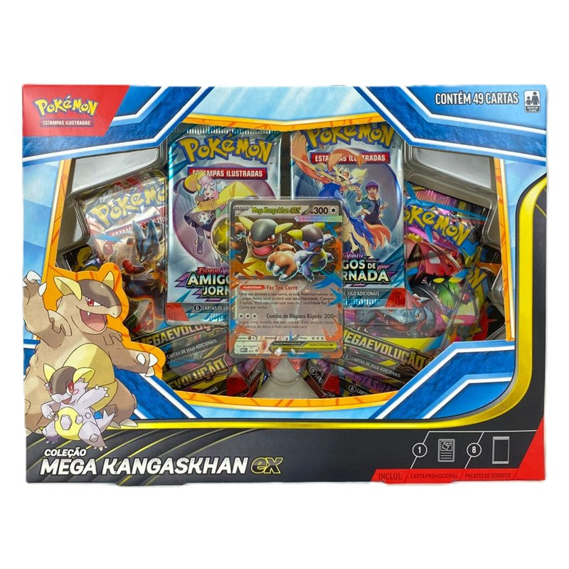 Pokémon TCG Coleção Mega Kangaskhan ex Português - Copag