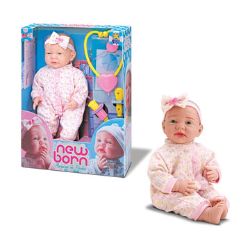 Boneca New Born Brincar de Dodói - Divertoys
