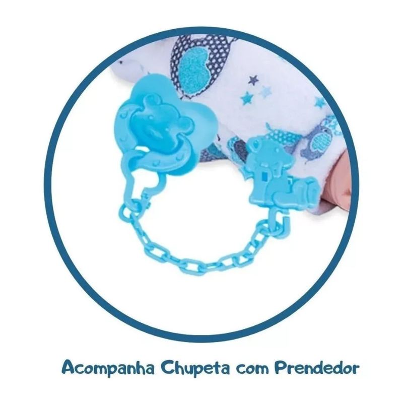 Boneca Miyo Menino Com Sons De Bebê - Cotiplás
