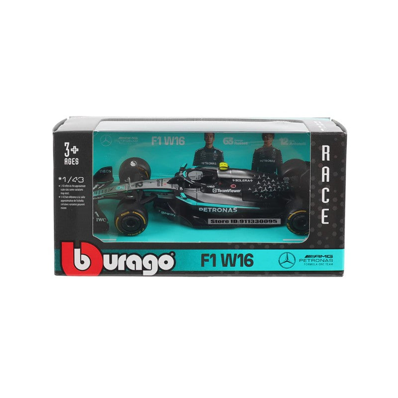 Miniatura 1:43 F1 Mercedes W16 Antonelli 12 - Burago