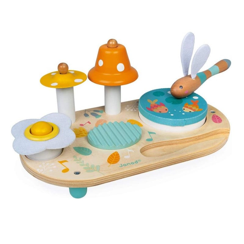 Mesa Infantil Jardim Musical com 5 Instrumentos - Maped