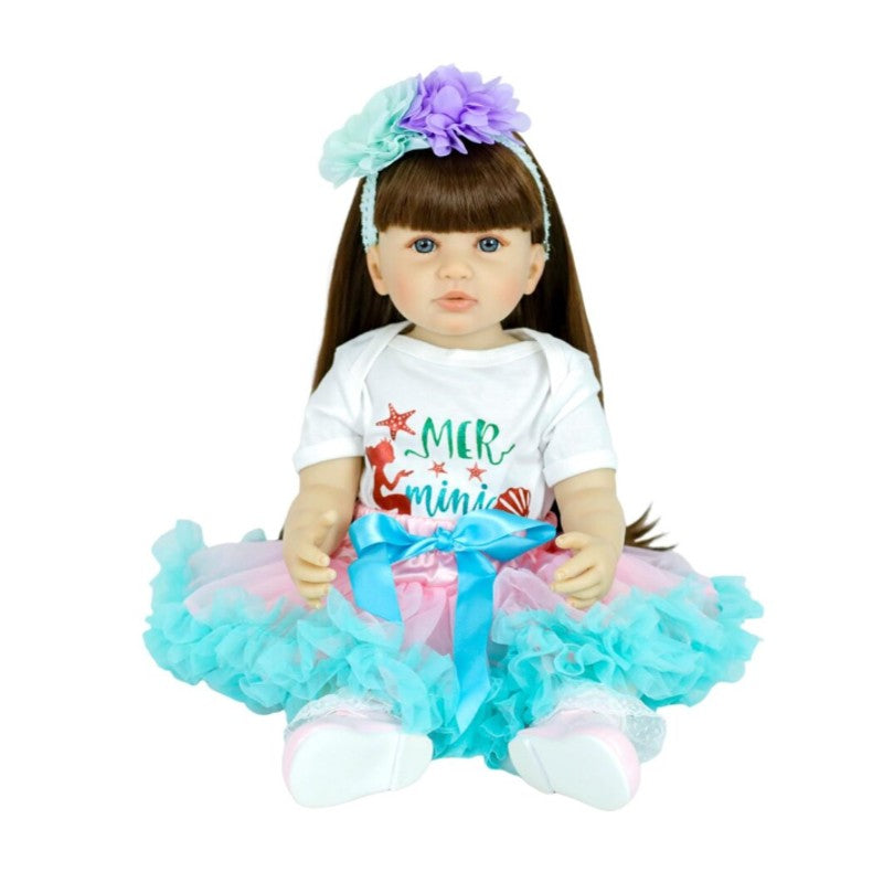 Boneca Bebê Reborn Laura Baby Mia - Shiny Toys