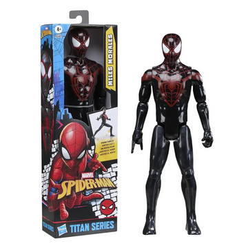 Boneco Homem Aranha Miles Morales Titan Series - Hasbro