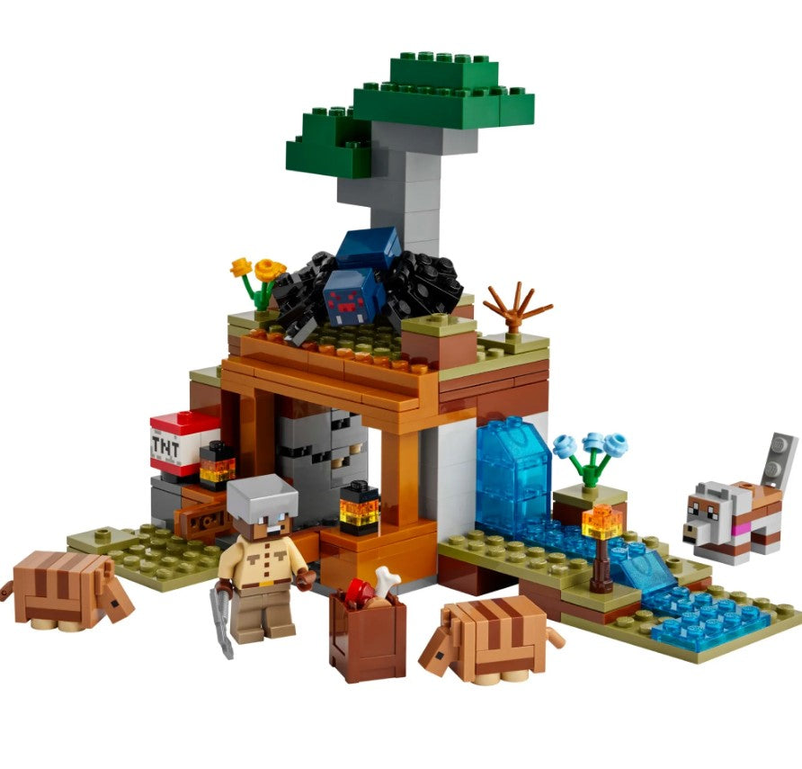 Lego Minecraft a Expedição Mina do Armadillo 21269