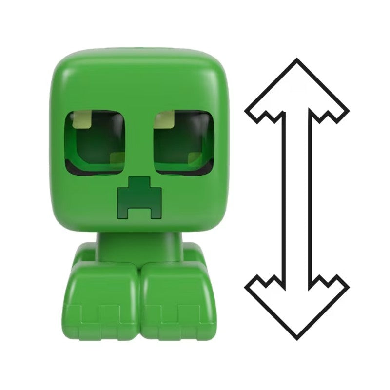 Boneco Minecraft Meu Mascote Creeper Luz e Som - Mattel