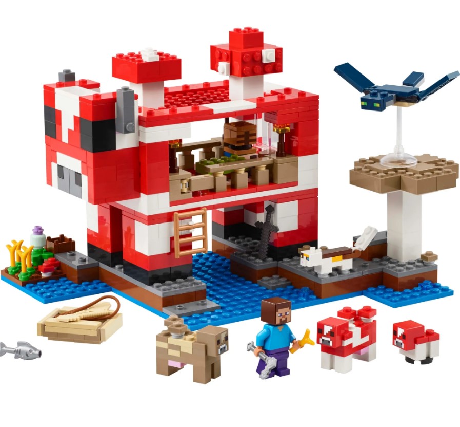 Lego Minecraft a Casa do Cogumelo 21270