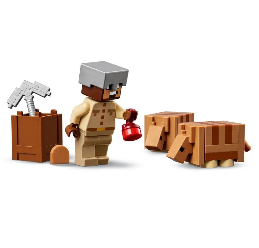 Lego Minecraft a Expedição Mina do Armadillo 21269