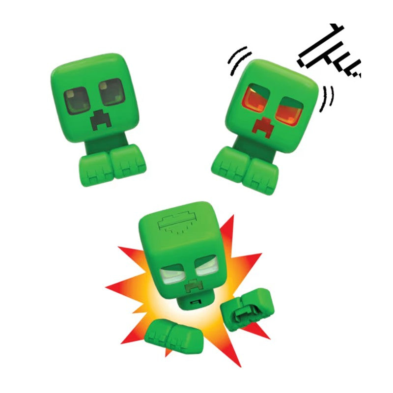 Boneco Minecraft Meu Mascote Creeper Luz e Som - Mattel