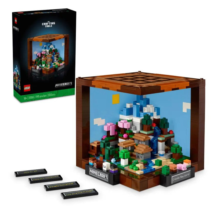 Lego Minecraft A Mesa de Trabalho - 21265