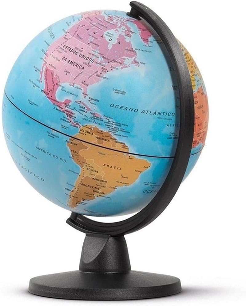 Mini Globo Terrestre Político 16cm Tecnodidattica