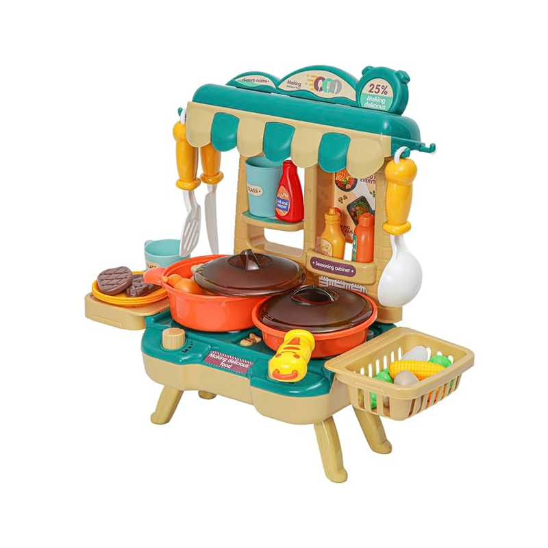 Mini Cozinha Divertida 34 Peças Casa Encantada Verde - Zippy