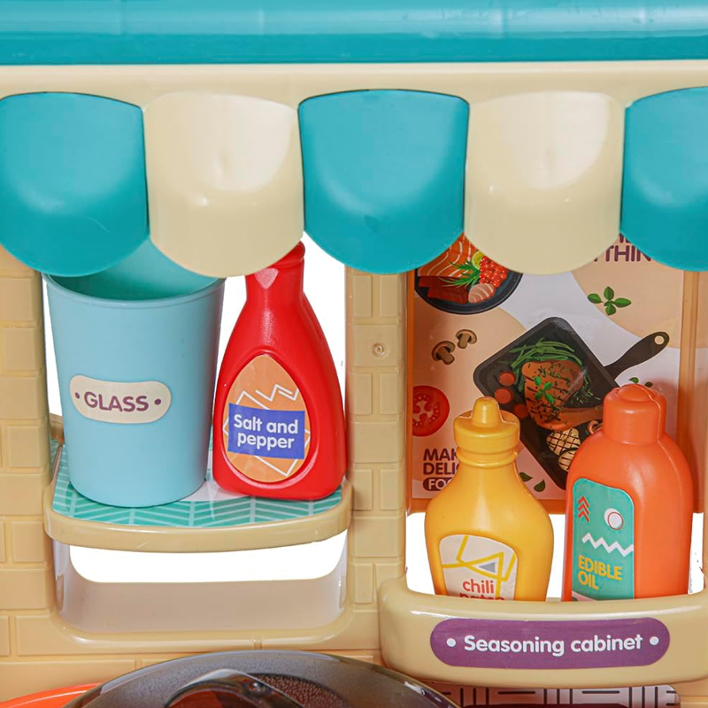 Mini Cozinha Divertida 34 Peças Casa Encantada Verde - Zippy