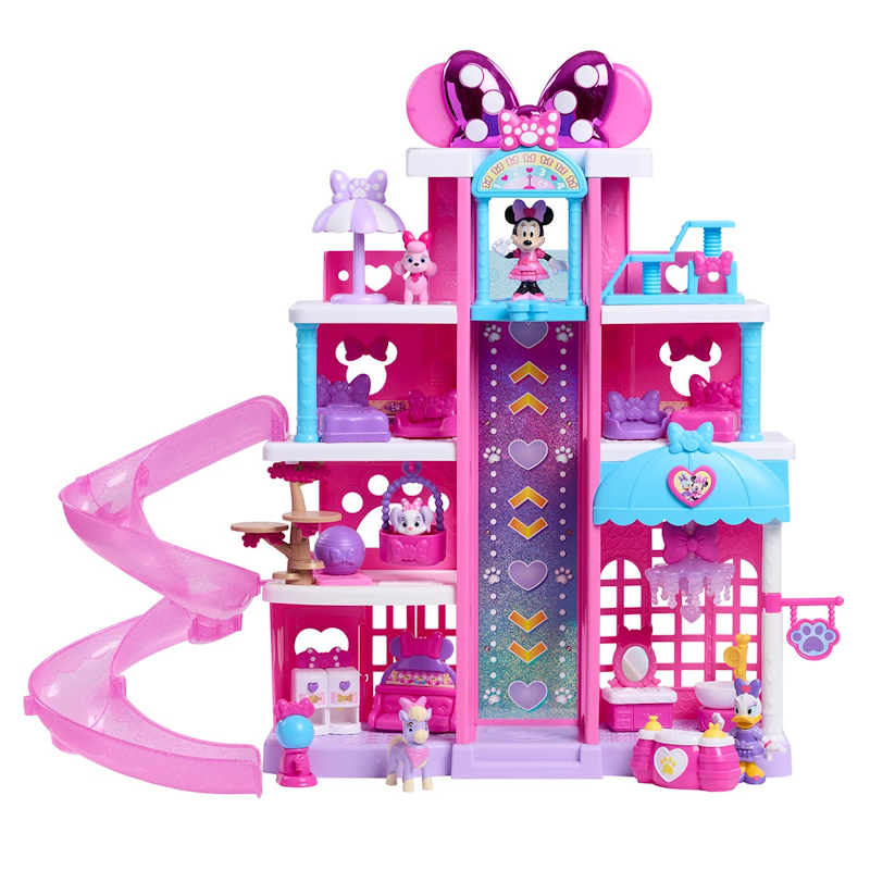 Playset Hotel Pet da Minnie Mouse com 5 Bonecos - Sunny