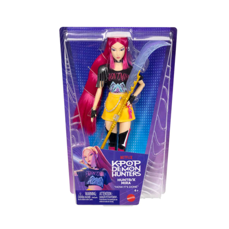 Boneca Guerreiras do Kpop 30Cm com Acessórios - Mattel