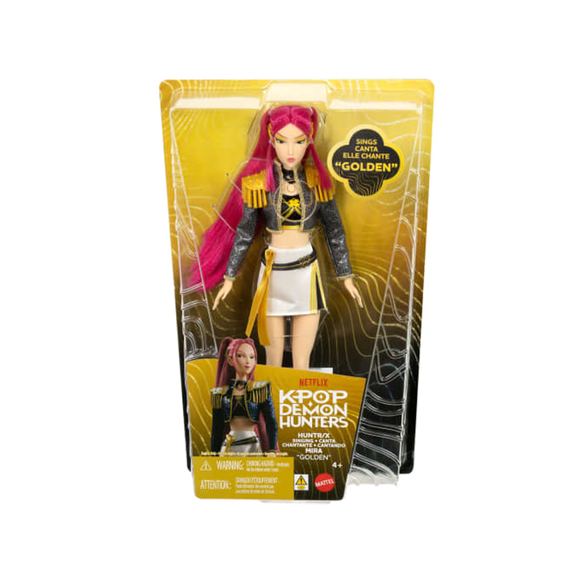 Boneca Musical Kpop Demon Hunters Golden - Mattel