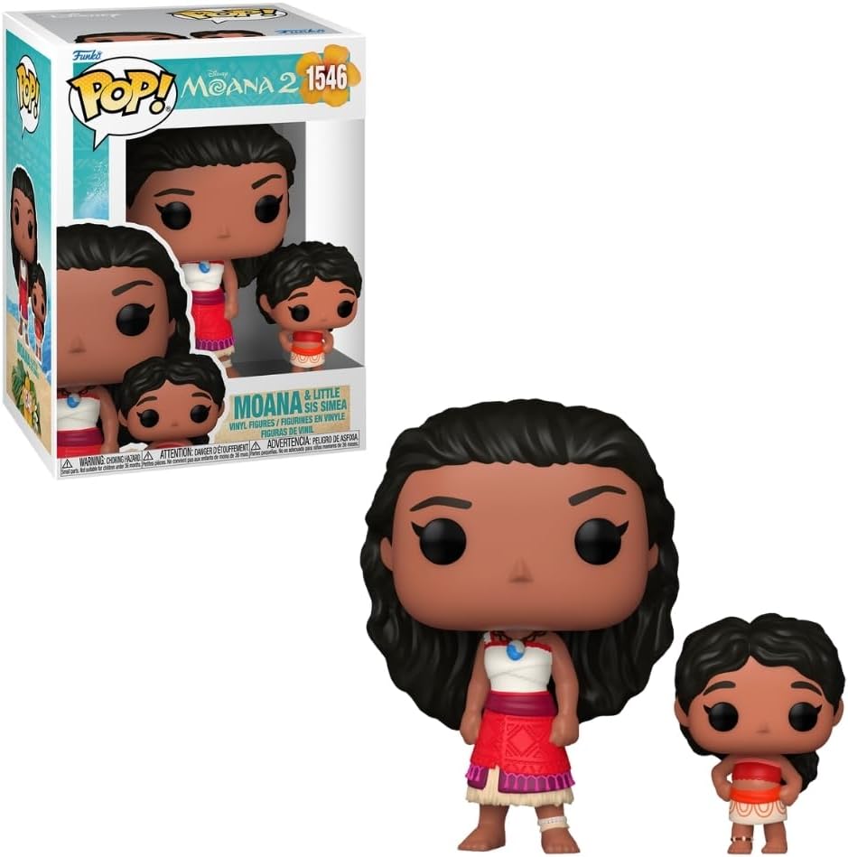 Boneco Funko Pop! Buddy Disney Moana 2 - Moana e Simea