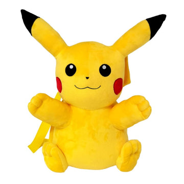 Mochila Pelúcia Infantil Pokémon Pikachu - BBR