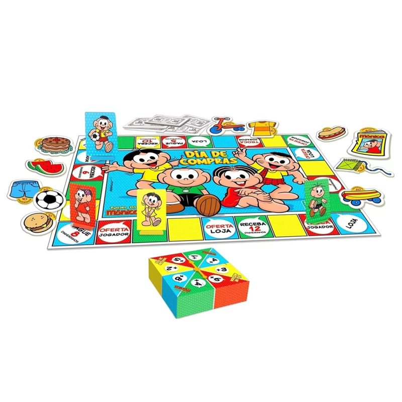 Jogo Dia de Compras Turma da Mônica - Nig