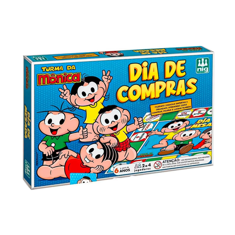 Jogo Dia de Compras Turma da Mônica - Nig