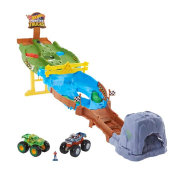 Hot Wheels Playset Monster Trucks Com 2 Caminhões - Mattel
