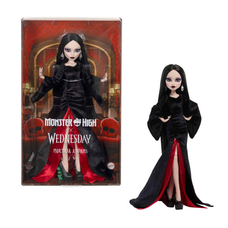 Boneca Monster High Morticia Adams - Mattel